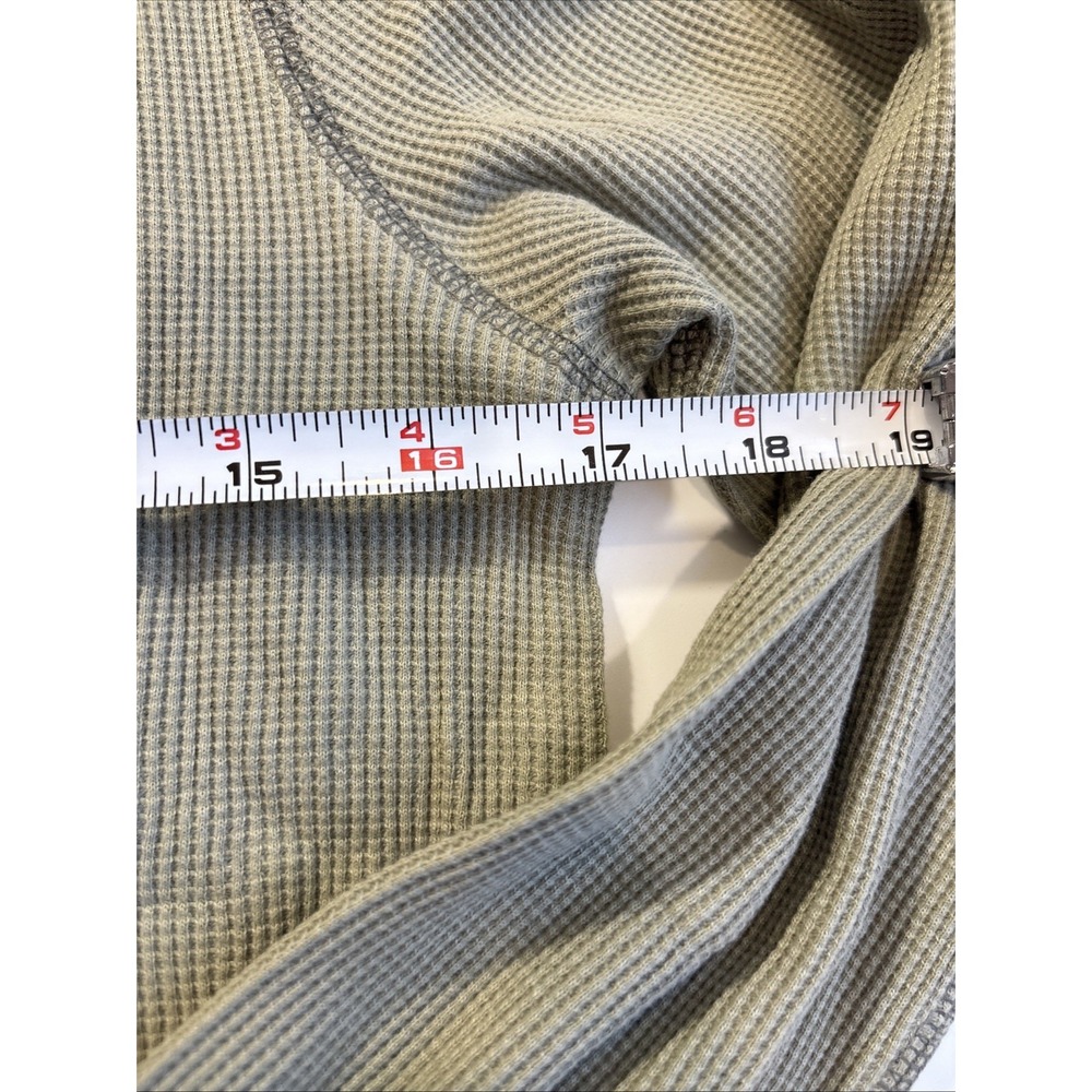 ALPINE DESIGN Waffle Knit Shirt Women's Size LARGE Olive Haze Hipster Utility‎ - Picture 6 of 7